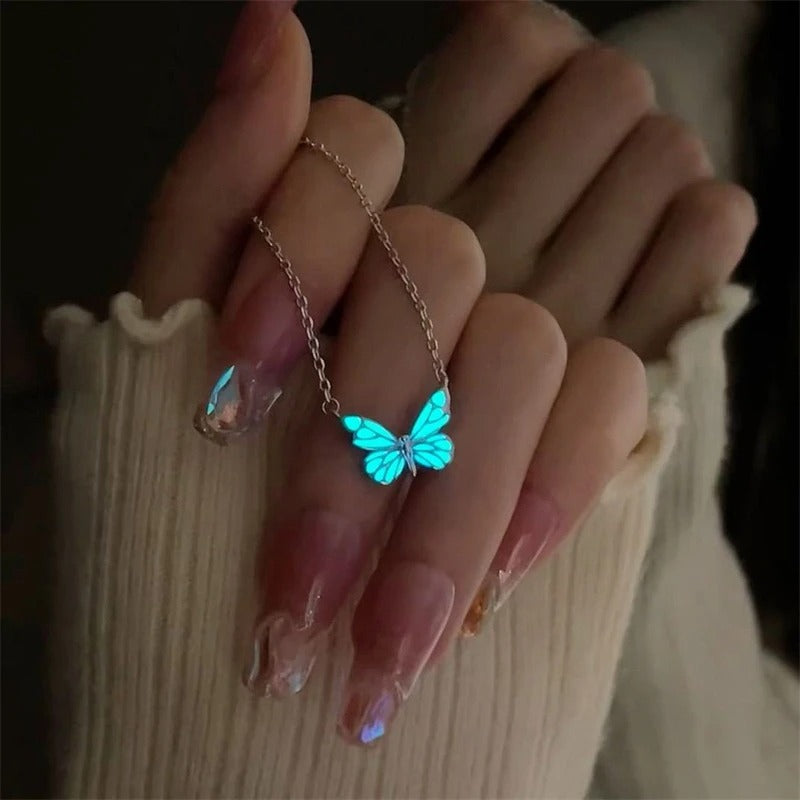 Chargeable Butterfly Necklace