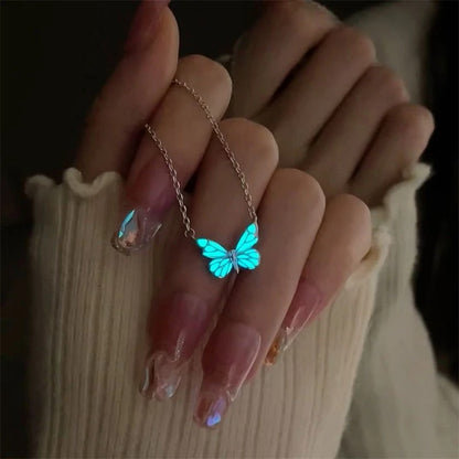 Chargeable Butterfly Necklace