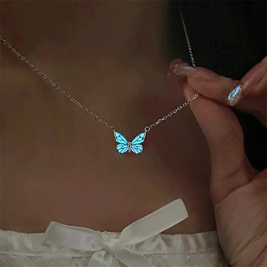 Chargeable Butterfly Necklace